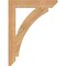 Ekena Millwork Thorton Slat Smooth Bracket, Western Red Cedar, 3 1/2"W x 24"D x 32"H BKT04X24X32THR06SWR - alternate 3